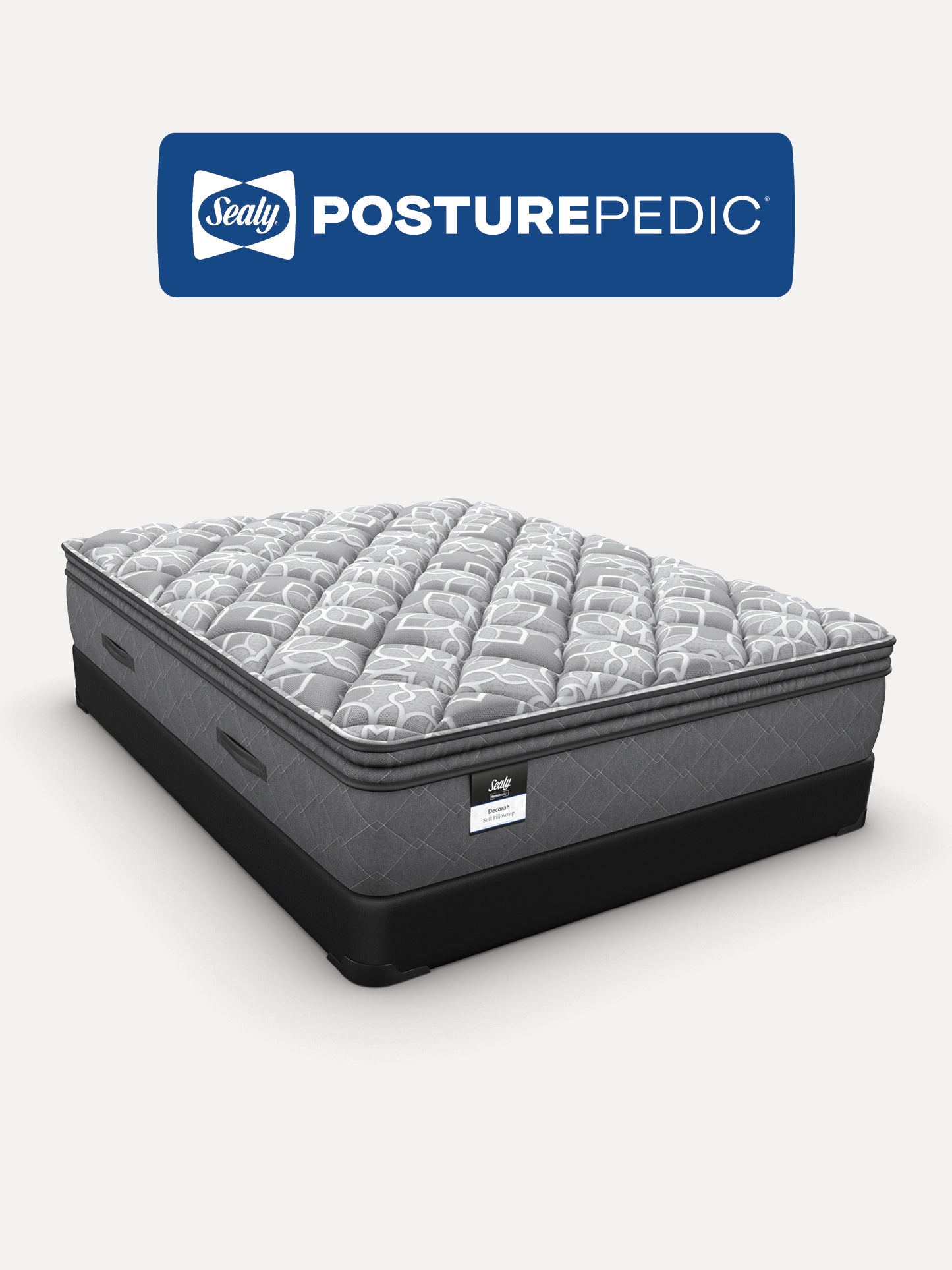 Sealy Posturepedic® Decorah Soft Mattress with Euro Pillowtop