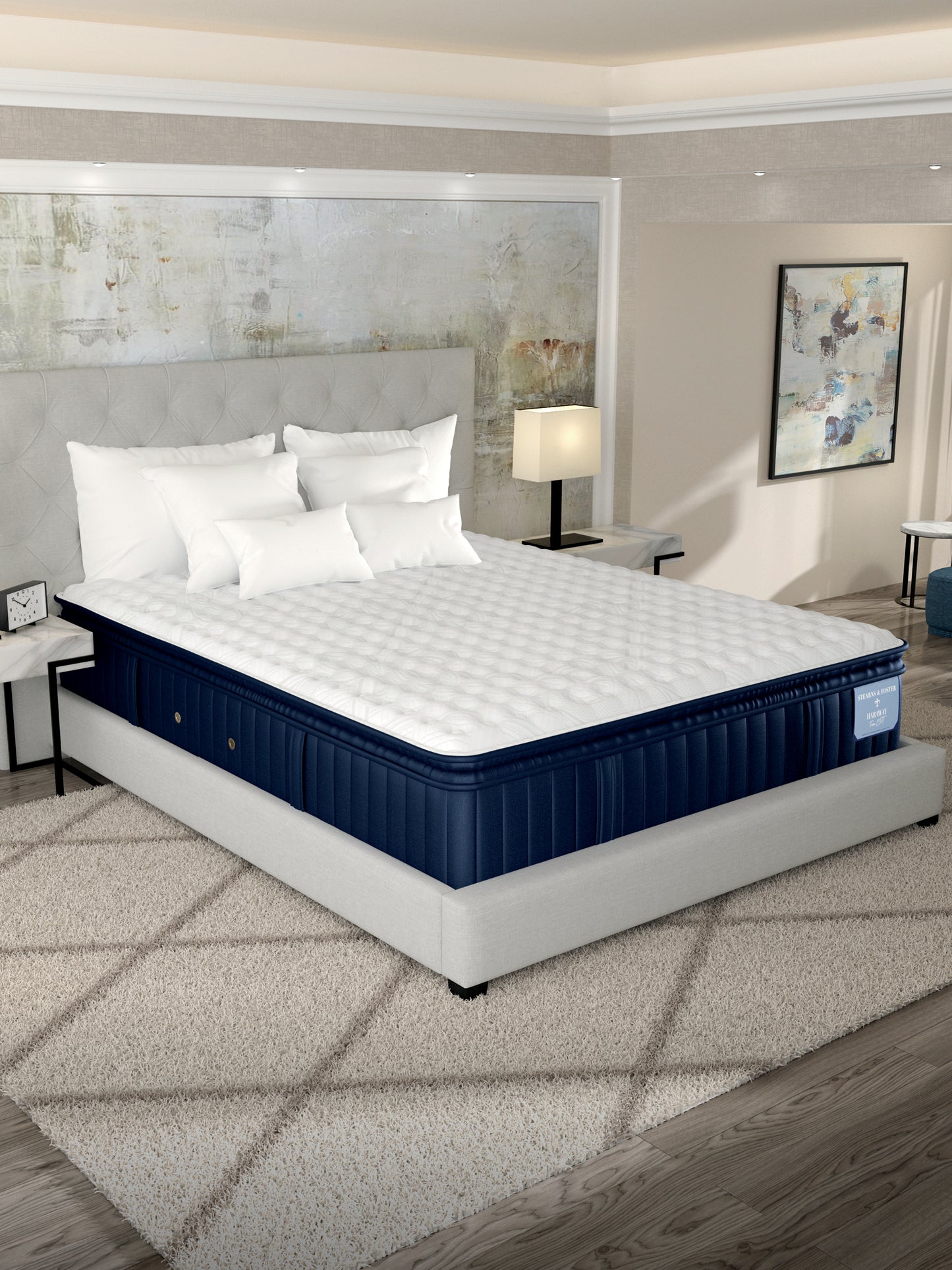 Stearns & Foster® Haraway® Firm Mattress with Euro Pillowtop